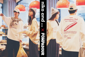 【よこはまであう】ニコアンドコラボロンＴ（バゲット）ホワイト